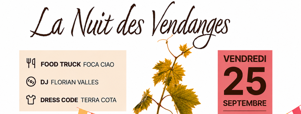 ✨ LA NUIT DES VENDANGES ARRIVE CHEZ DEMAZET ! ✨