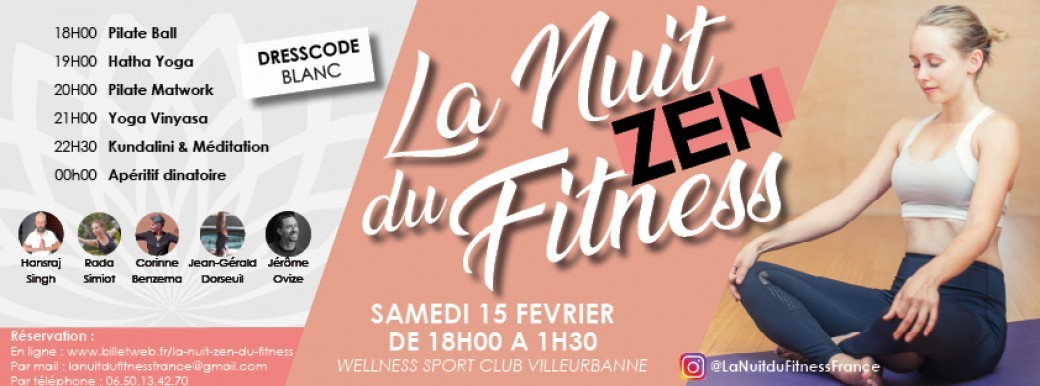 La Nuit Zen du Fitness