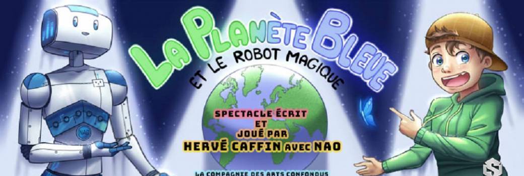 La planète bleue et le robot magique