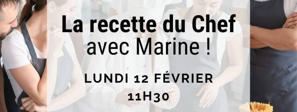 La recette du chef