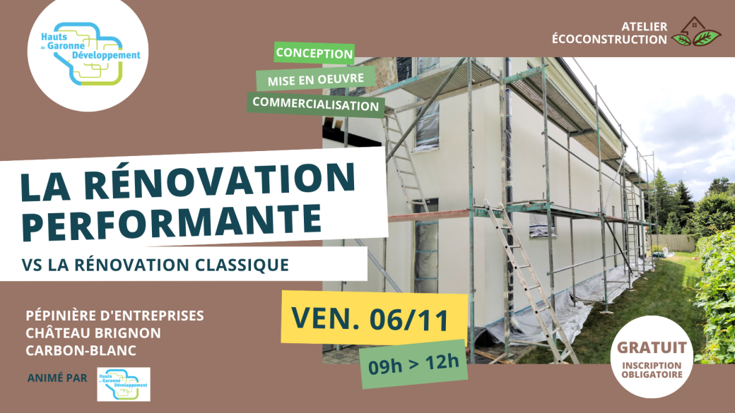 La rénovation performante VS la rénovation classique 