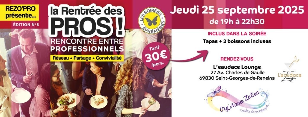 La rentrée des PROS