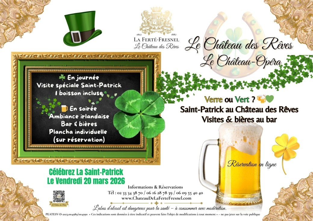 La Saint Patrick au Château des Rêves 