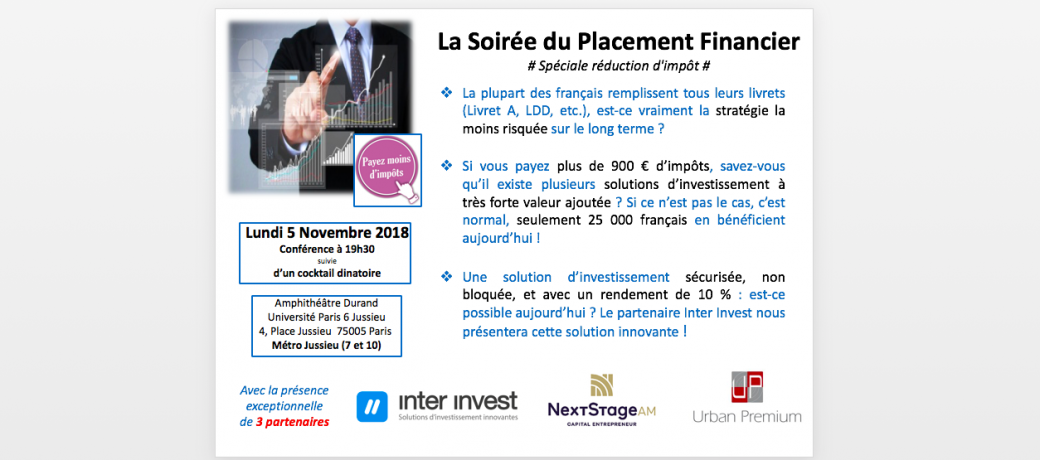 La Soirée du Placement Financier 