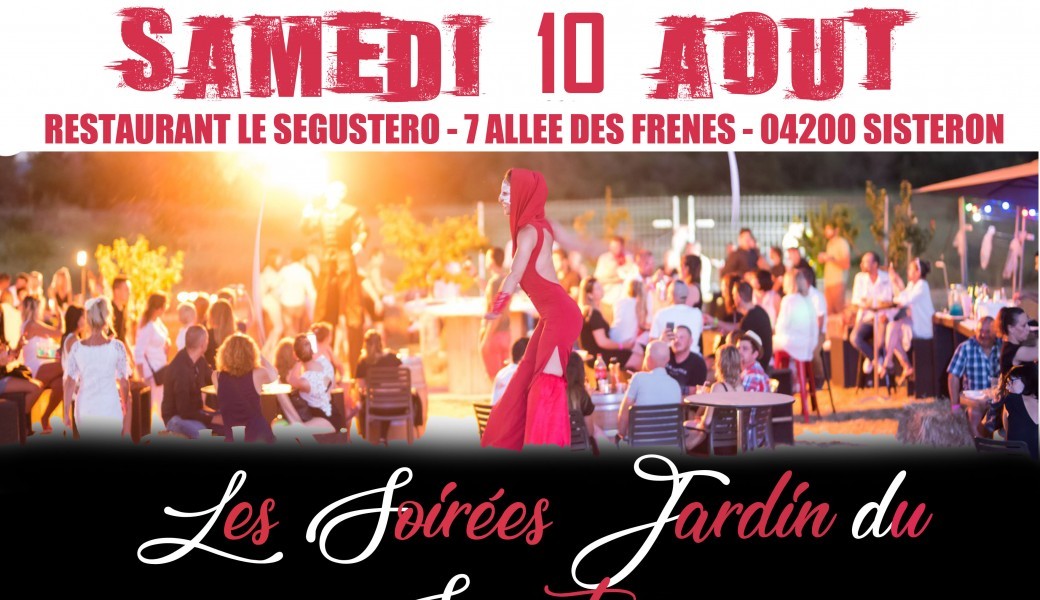 La Soirée jardin du Segustero