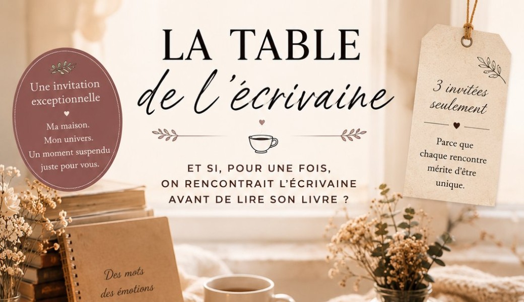 LA TABLE DE L'ÉCRIVAINE