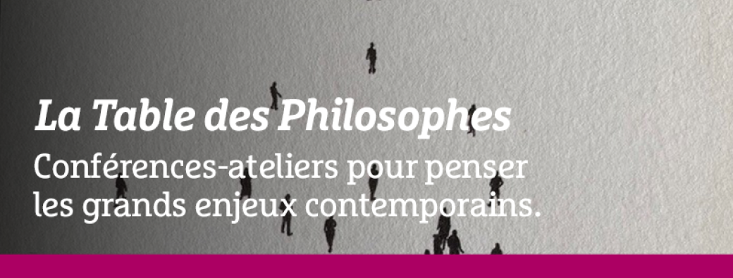La table des philosophes