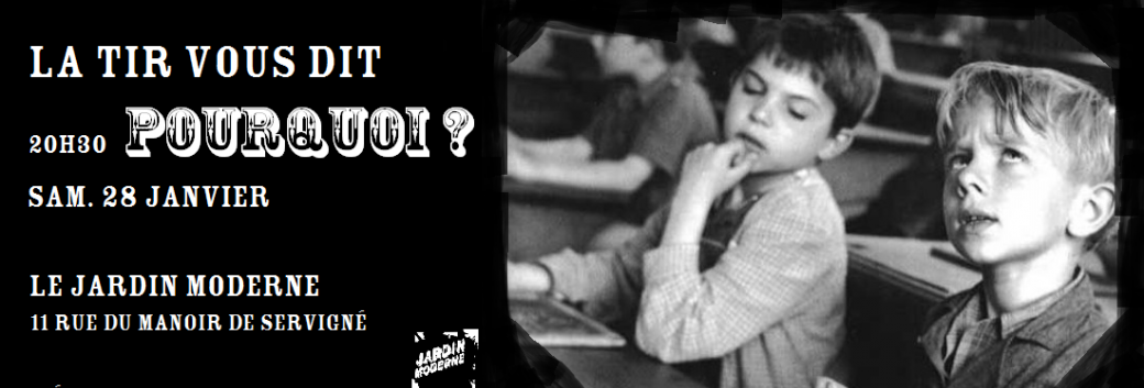 La TIR vous dit pourquoi du 28 Janvier La TIR vous dit pourquoi du 28 Janvier