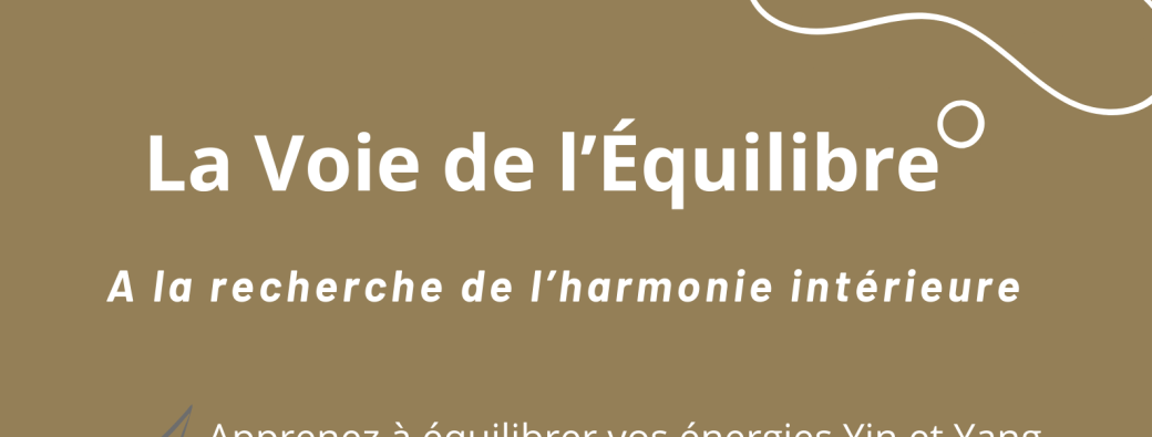 La voie de l'équilibre
