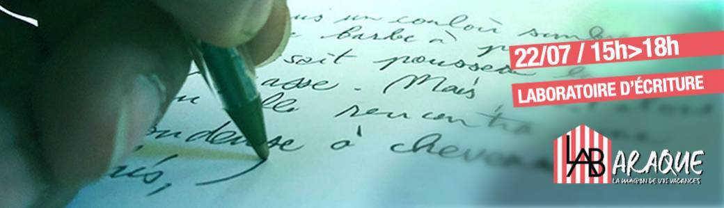 LABORATOIRE D'ECRITURE