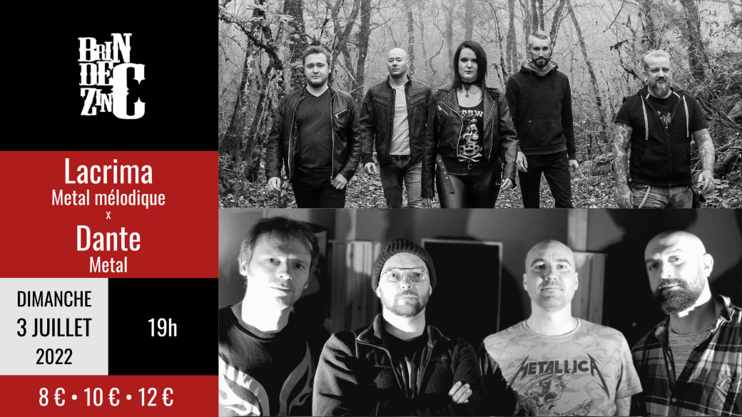 Lacrima (Metal mélodique) x Dante (Metal)