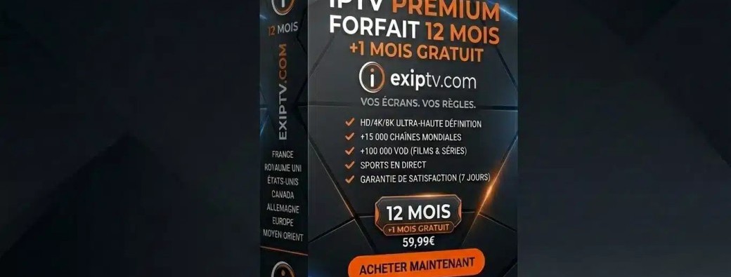 Lancement: Meilleur Abonnement IPTV France 2026.