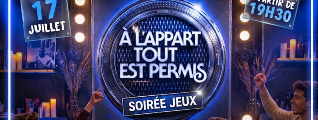 À l'Appart tout est permis