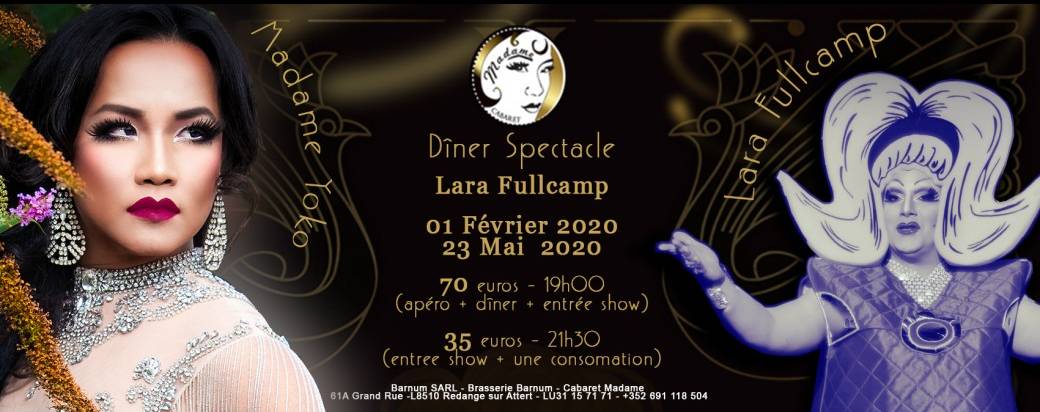 Lara Fullcamp au Barnum - Show 