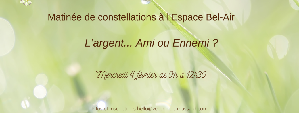 L'argent... Ami ou Ennemi ?