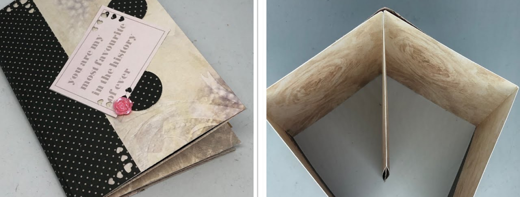 L'atelier : faire un mini album photo