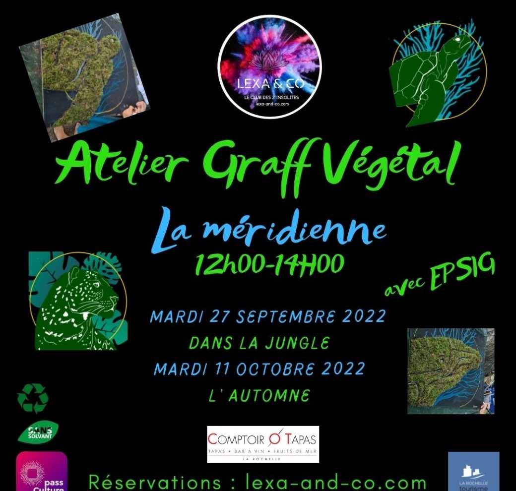 L'Atelier Graff Végétal - La Méridienne L'Atelier Graff Végétal - La Méridienne