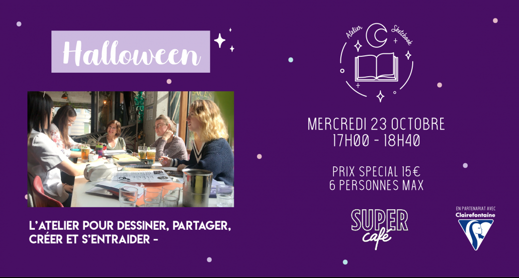 L'Atelier Sketchbook Spécial Halloween