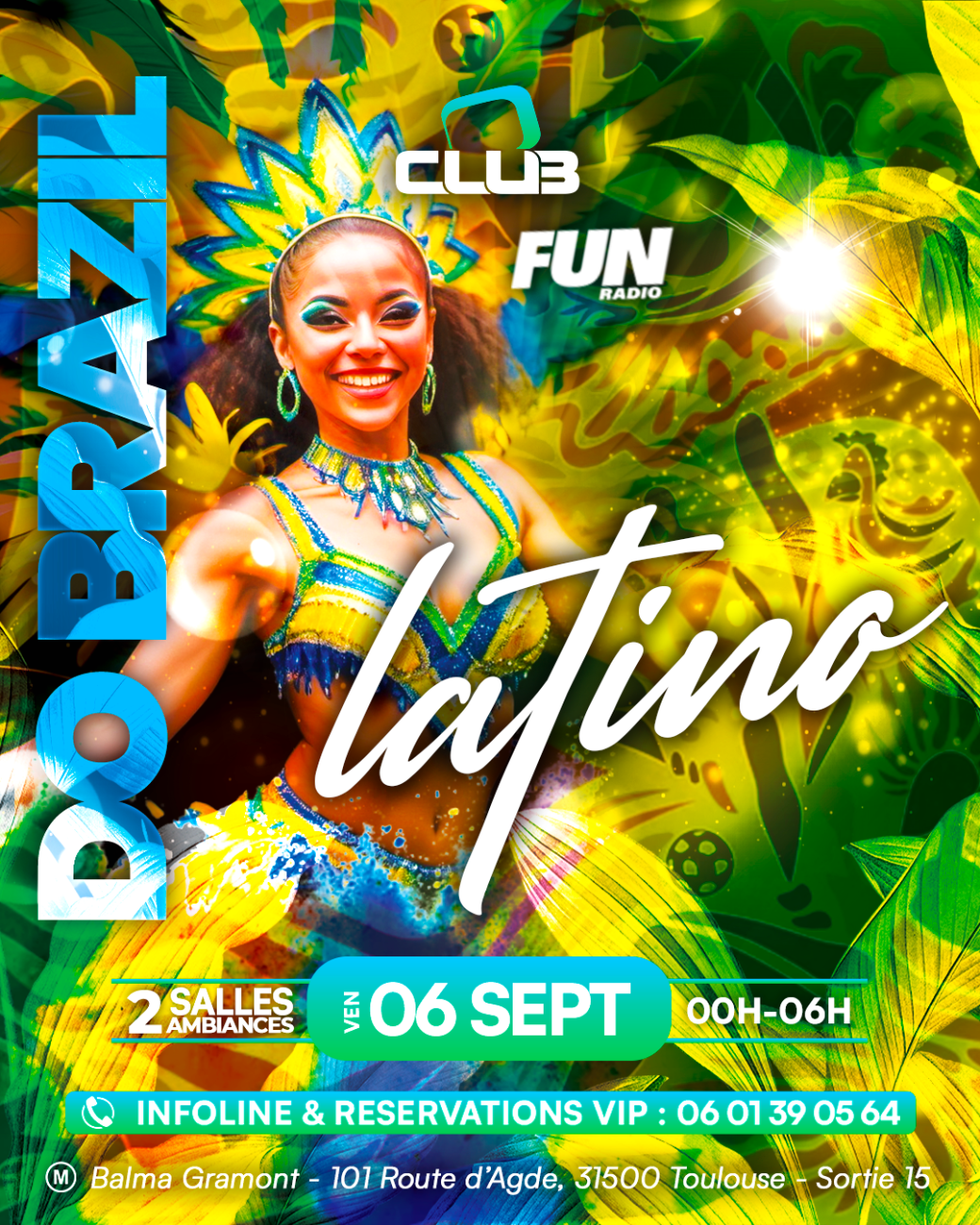 Latino Do Brazil - Free Pass 00H-01H 