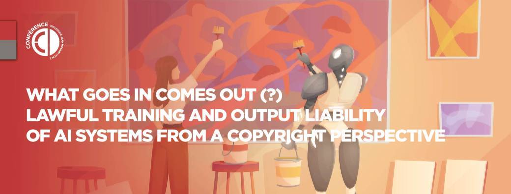 Lawful training and output liability of AI systems from a copyright perspective