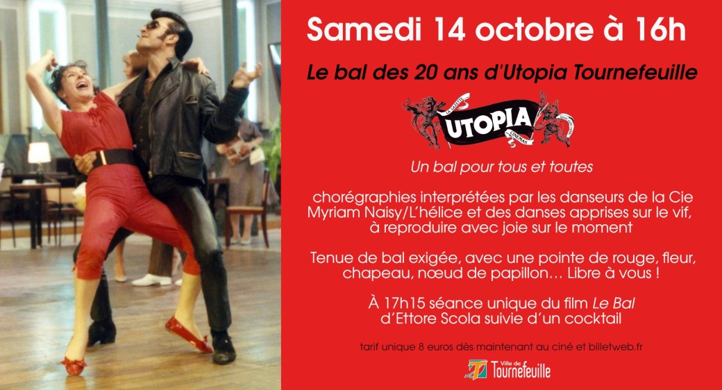 Le bal des 20 ans d'Utopia Tournefeuille