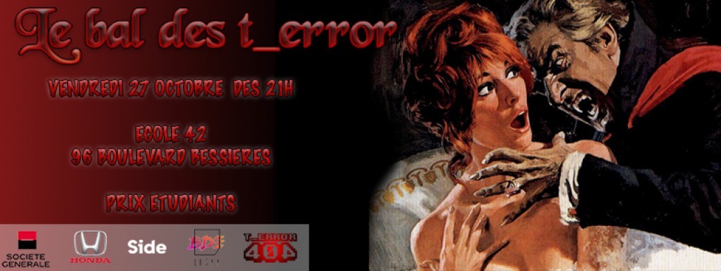 Le bal des t_error - Soirée Halloween