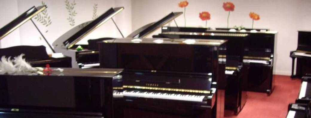 le BizClub au showroom: les pianos d'Alby