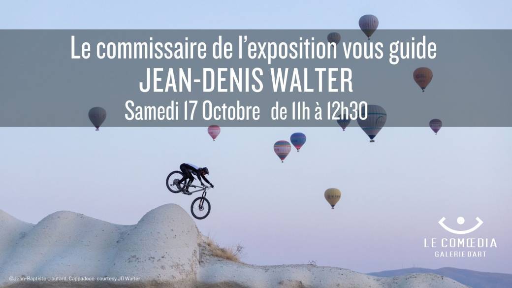 Le commissaire de l'exposition "Photographie de sport, tout un art !" vous guide