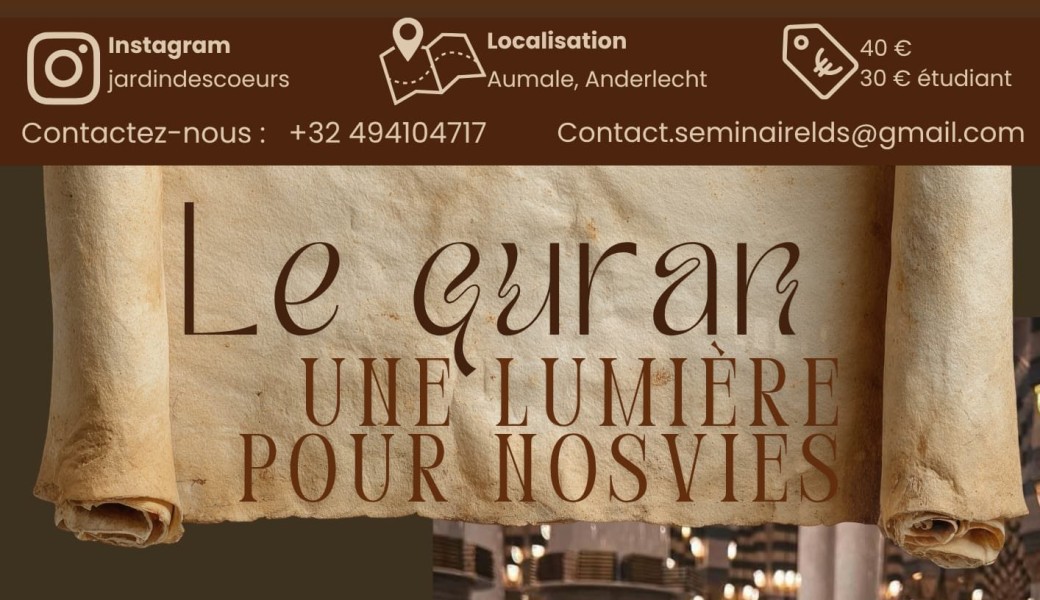 le coran, une lumière pour nos vies