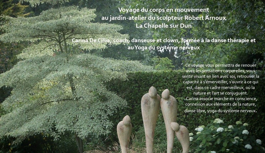 Voyage dansé au jardin-atelier du sculpteur Robert Arnoux 