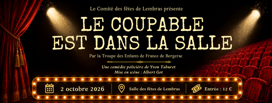 Le coupable est dans la salle