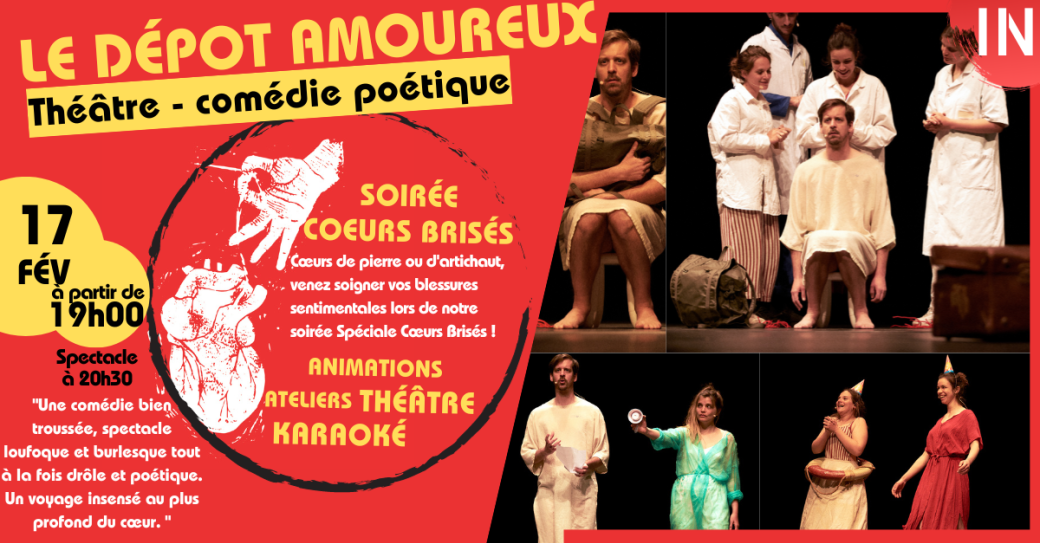 Le dépôt amoureux [théâtre - comédie poétique]