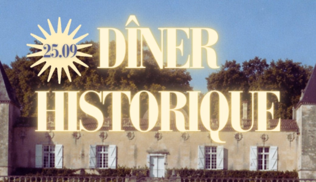 Le Dîner historique X Bonne chère Club