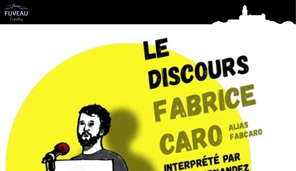 Le Discours d'après Fabcaro par H. Fernandez dès 12 ans