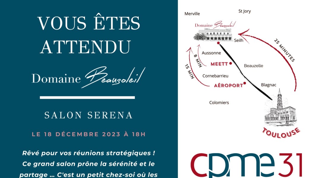 Pitch & Speed Business au Domaine Beausoleil