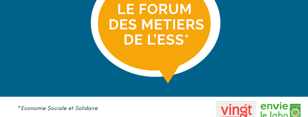 Le forum des métiers de l'économie sociale et solidaire