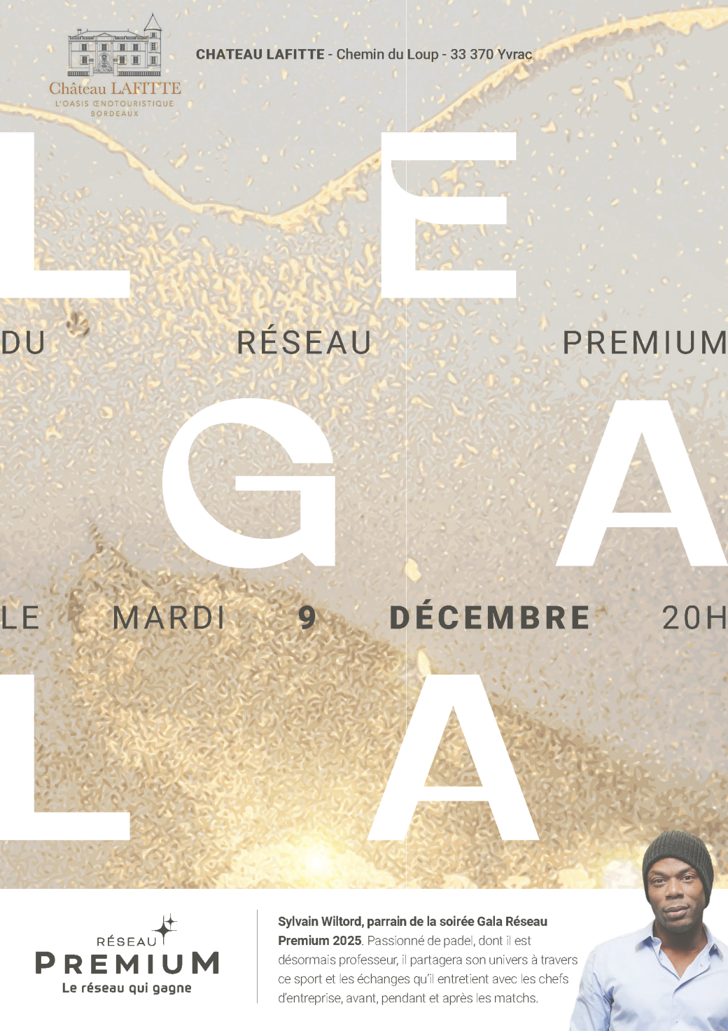 Le GALA du Réseau Premium (partenaires) - mardi 09 Décembre 2025