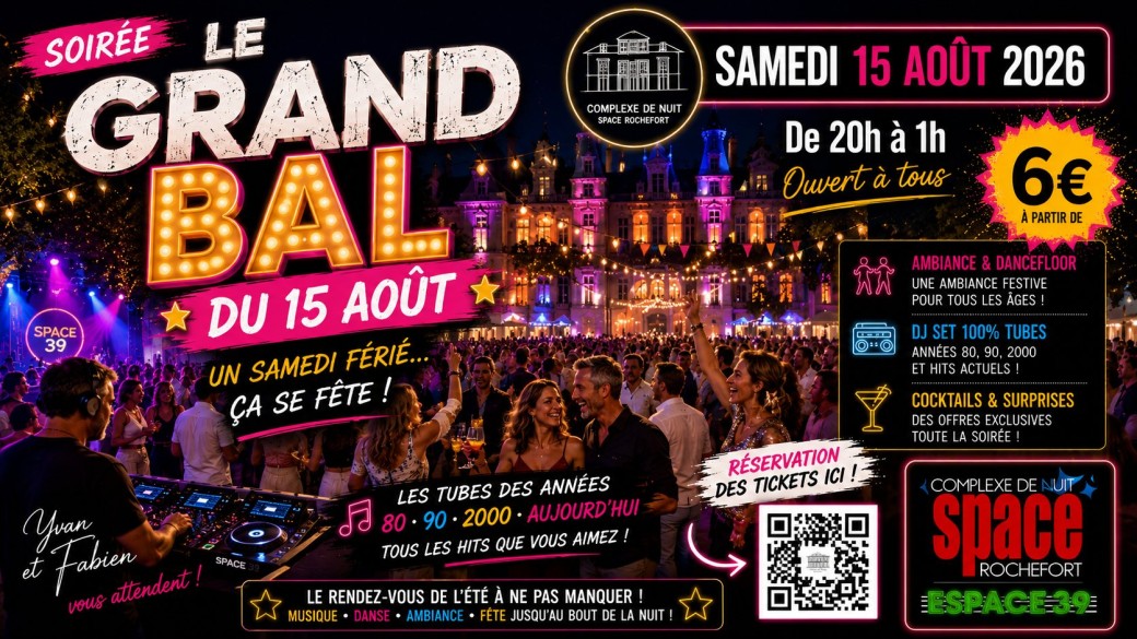 Le Grand BAL du 15 août