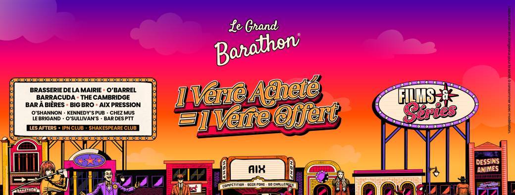 Le Grand Barathon Aix en Provence - Films & Séries 2024