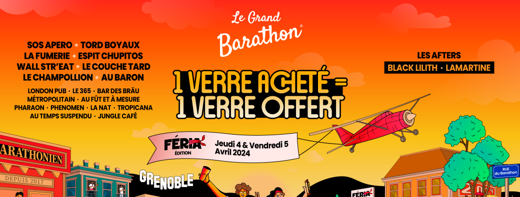 Le Grand Barathon Grenoble - Feria 2024