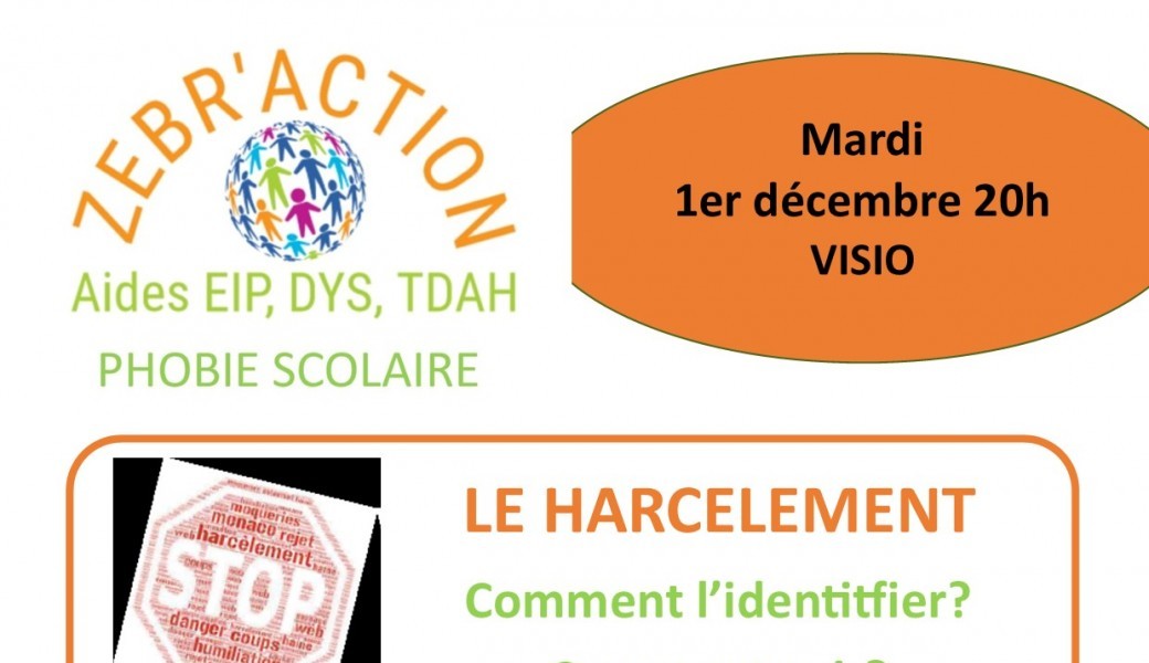 Conférence: Le harcèlement scolaire