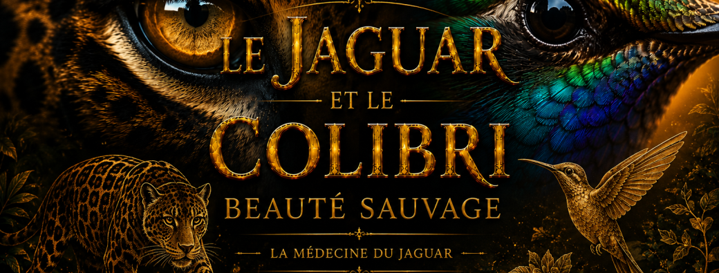 le jaguar et le colibri
