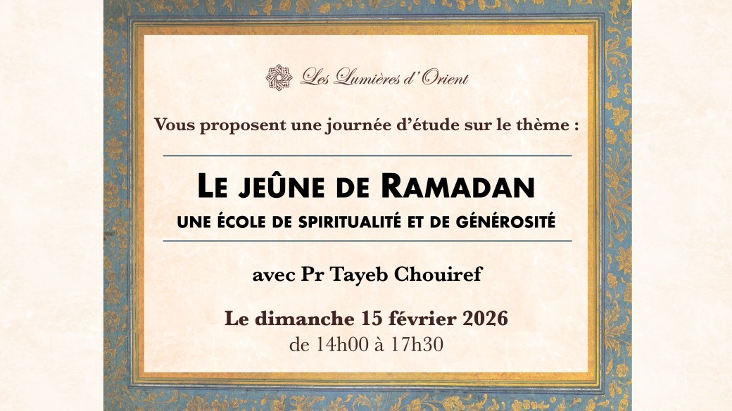 Le jeûne de ramadan : une école de spiritualité et de générosité