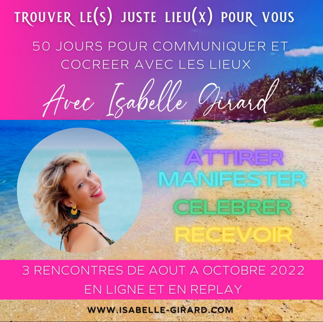 Replay - Trouver le juste lieu pour vous  en 3 parties