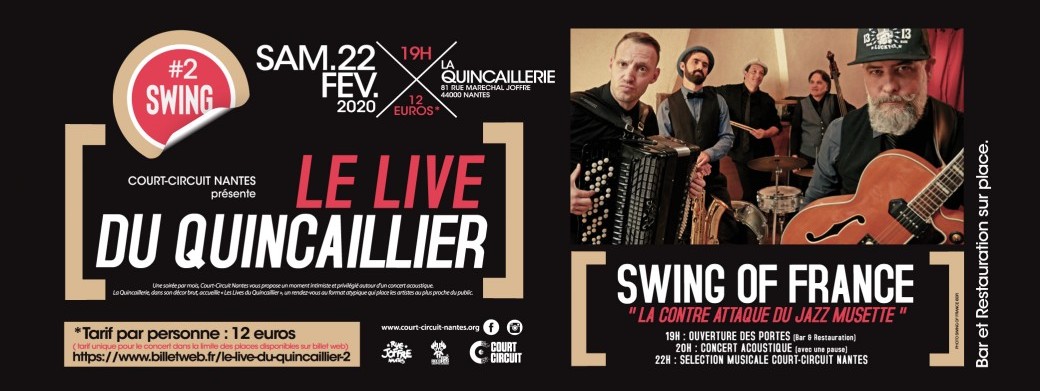 Le live du Quincaillier #2 - Swing Of France