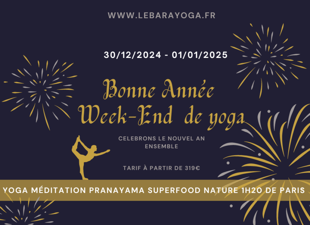 Le Week-end Yoga du 09 Mai 2025 - à 1h20 de Paris