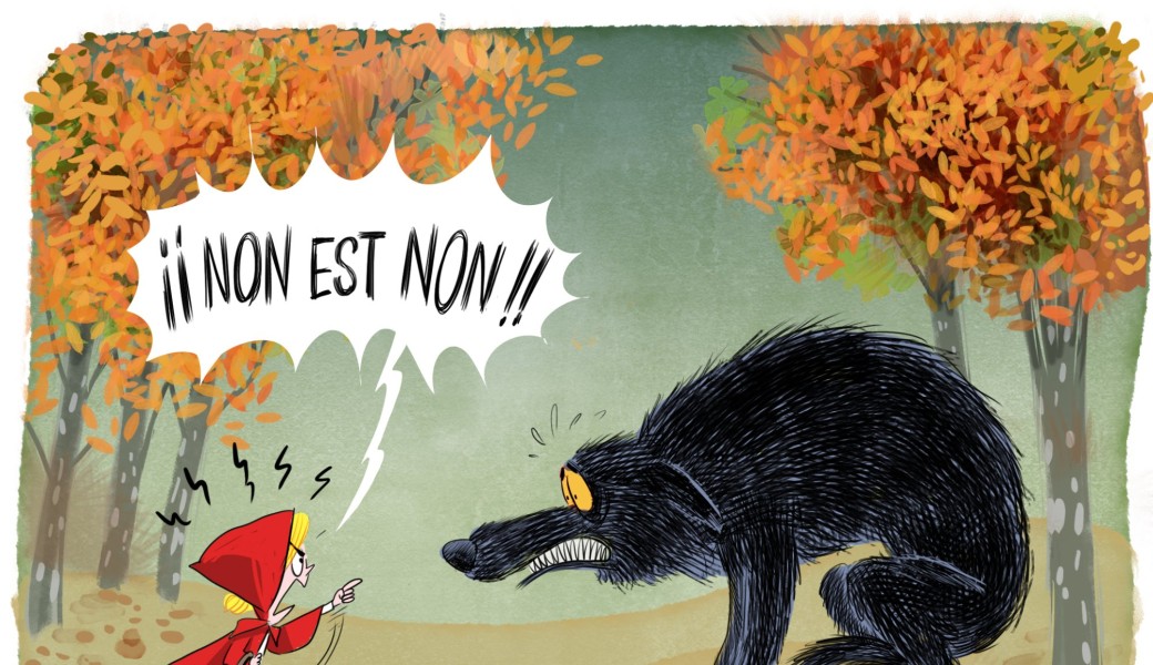 Le loup qui avait le seum 