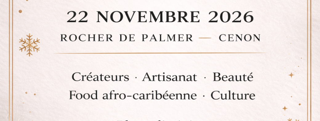 Le Marché de Noël Afro-Caribéen 2ème EDITION  Rocher Palmer 
