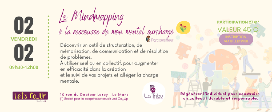Le Mindmapping à la rescousse de mon mental surchargé