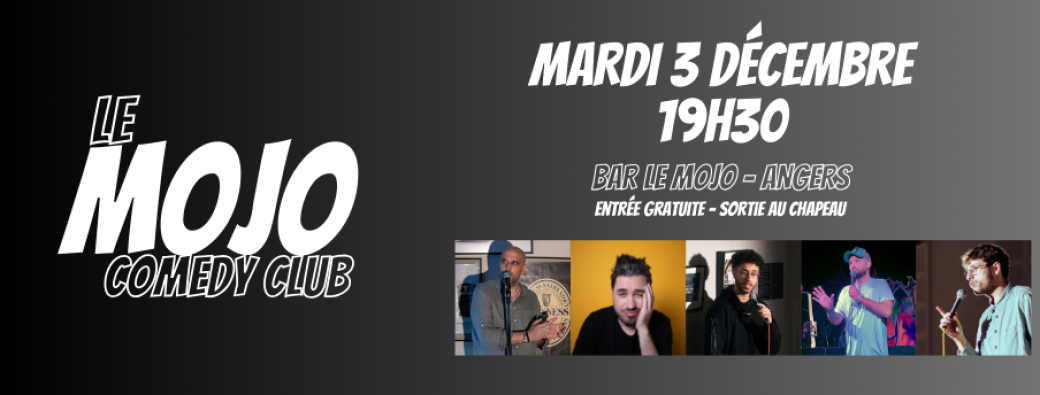 Le Mojo Comedy Club (03/12/24)